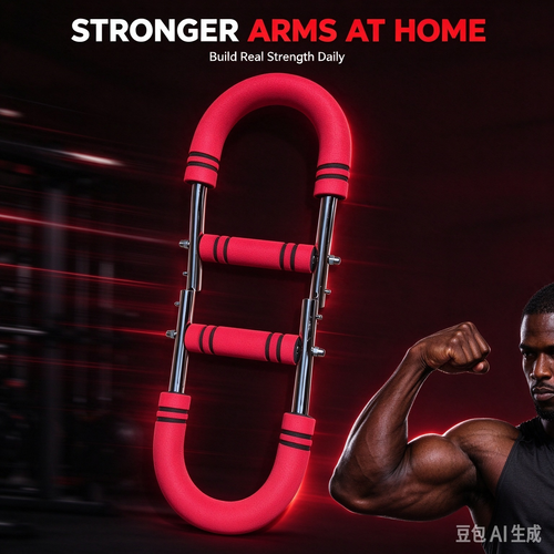U Shape Forearm Exerciser, Adjustable Wrist Arm Strengthener Fitness Trainer