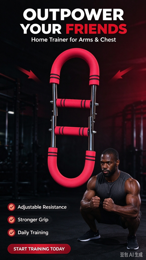 U Shape Forearm Exerciser, Adjustable Wrist Arm Strengthener Fitness Trainer