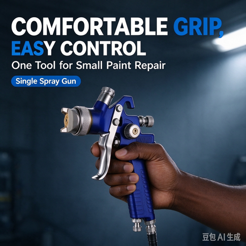 Mini Electric Spray Paint Gun, Handheld HVLP Sprayer for Furniture and DIY Projects