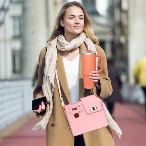 💕🎁💼Portable beverage bottle water cup bag