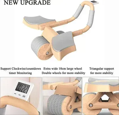 🏋️‍♂️Automatic Ab Roller System, Get Perfect Abs. (Hot Sale Upto 50% Off)