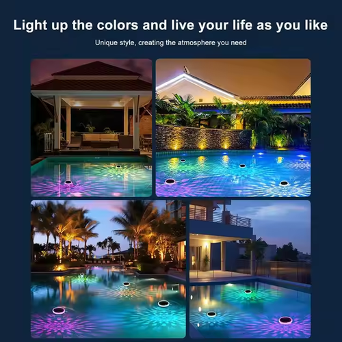 Solar pool lamp