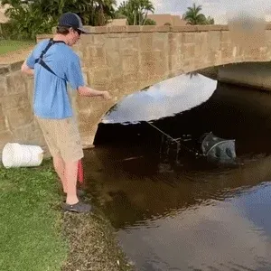 Catch More Fish Effortlessly with This Umbrella Fishing Trap 🐟🎣 Perfect for Lakes, Rivers & Ponds!  🔥 Easy to Use, Durable, and Highly Effective