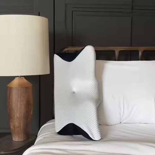 Ergonomic curved corrective pillow