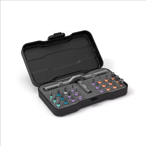 Cross-Border Multi-Functional Ratchet Screwdriver Set: 24-in-1 Multipurpose for Home Use with High-Hardness S2 Steel Bits