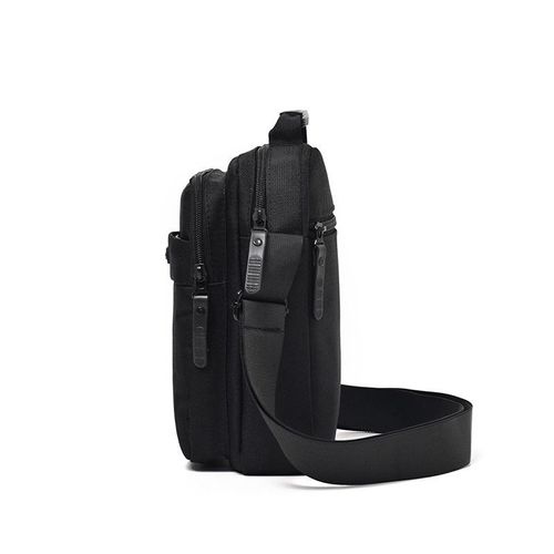 minimalist crossbody bag with multiple compartments