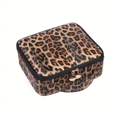 Full-screen mirror handheld portable travel travel cosmetic organizer bag