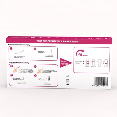 DVOT HIV 1,2 Antibody Test Kit for Home Blood Self-Testing