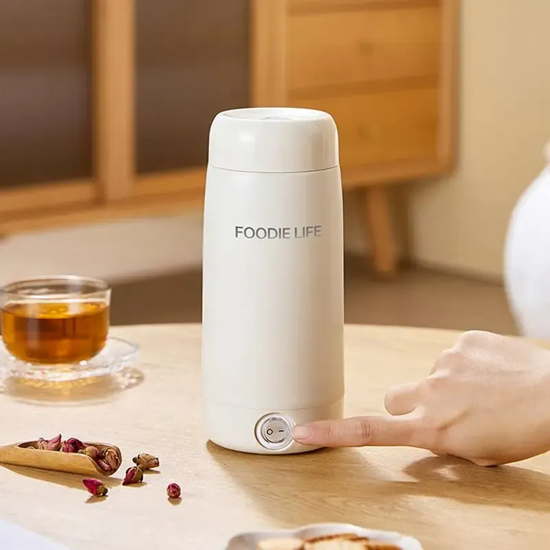 Smart heated vacuum cup