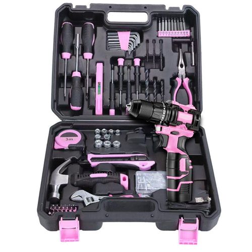 Dual-speed Lithium Drill, Multi-functional Electric Screwdriver, Power Tool Set