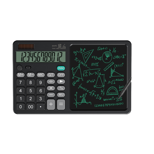 Smart LCD Writing Tablet Calculator 12 Digit Electronic Handwriting Pad