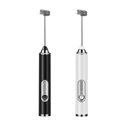 Handheld Milk Frother  with USB Charger for Whipping Milk Coffee Egg Whites Ice Cream