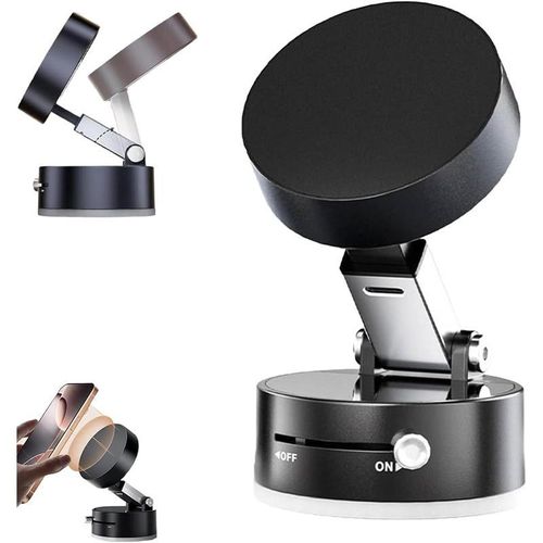 ......Ultra Magnetic Phone Holders for Your Car, Foldable Car Phone Holder Mount for Dashboard, Magnetic Car Mount for iPhone All Cell Phones, Black