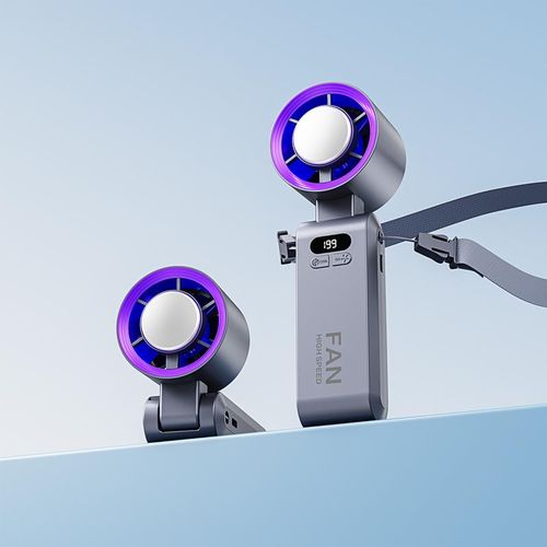 Portable Handheld Fan, Foldable Fan for Summer, 199 Adjustable Level