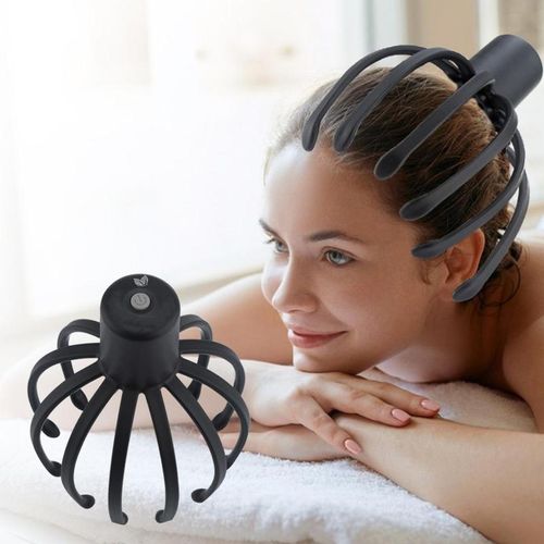 Electric Scalp Massager with 3 Modes, 360 Degree Head Massager,Cordless Portable Head Scratcher