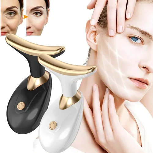 Novo rosto inteligente e máquina de aperto de pele de pescoço elevador facial, beleza em casa massageador de pescoço cuidados com a pele beleza