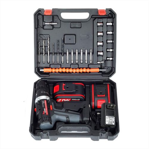 This 25-speed electric hand drill is simply amazing. It can easily handle complex working conditions, making the work extremely worry-free.