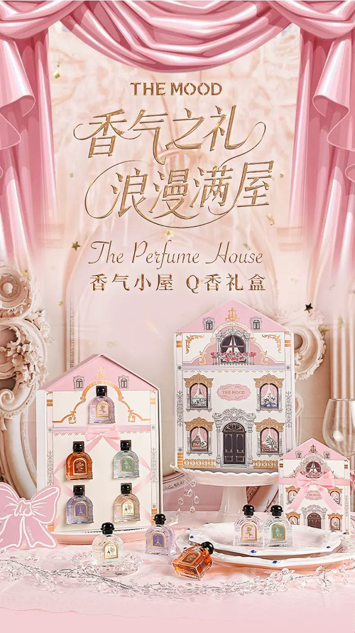 未知氣味香氣小屋q香香水禮盒套裝送閨蜜實用生日禮物女生高級感