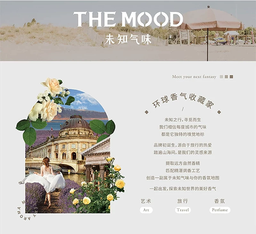 未知氣味環球旅行香水禮盒套裝送閨蜜生日禮物女生輕奢實用高級感