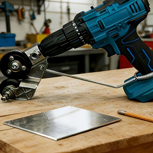 Metal Sheet Cutting Attachment for Shears