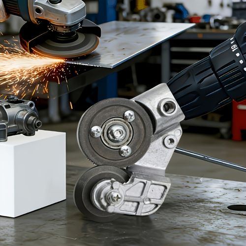 Metal Sheet Cutting Attachment for Shears