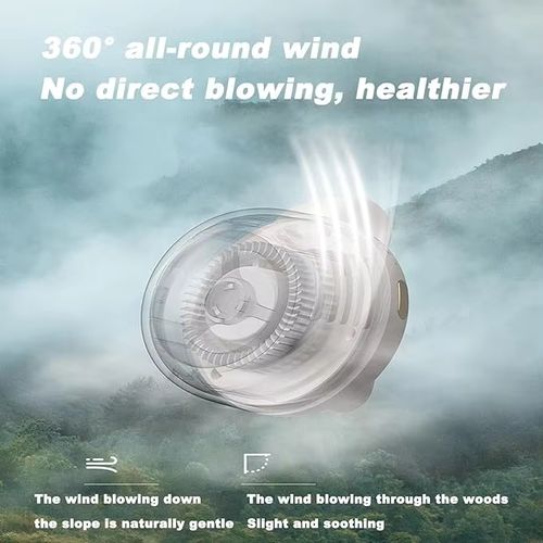 Bladeless Hanging Fan(Only white available)