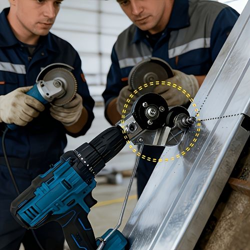 Metal Sheet Cutting Attachment for Shears