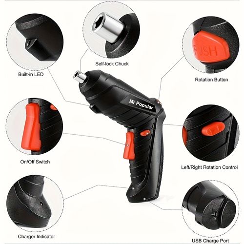 Cordless Electric Screwdriver