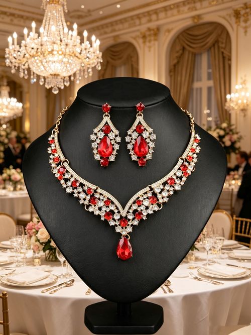 Necklace + Earrings Set