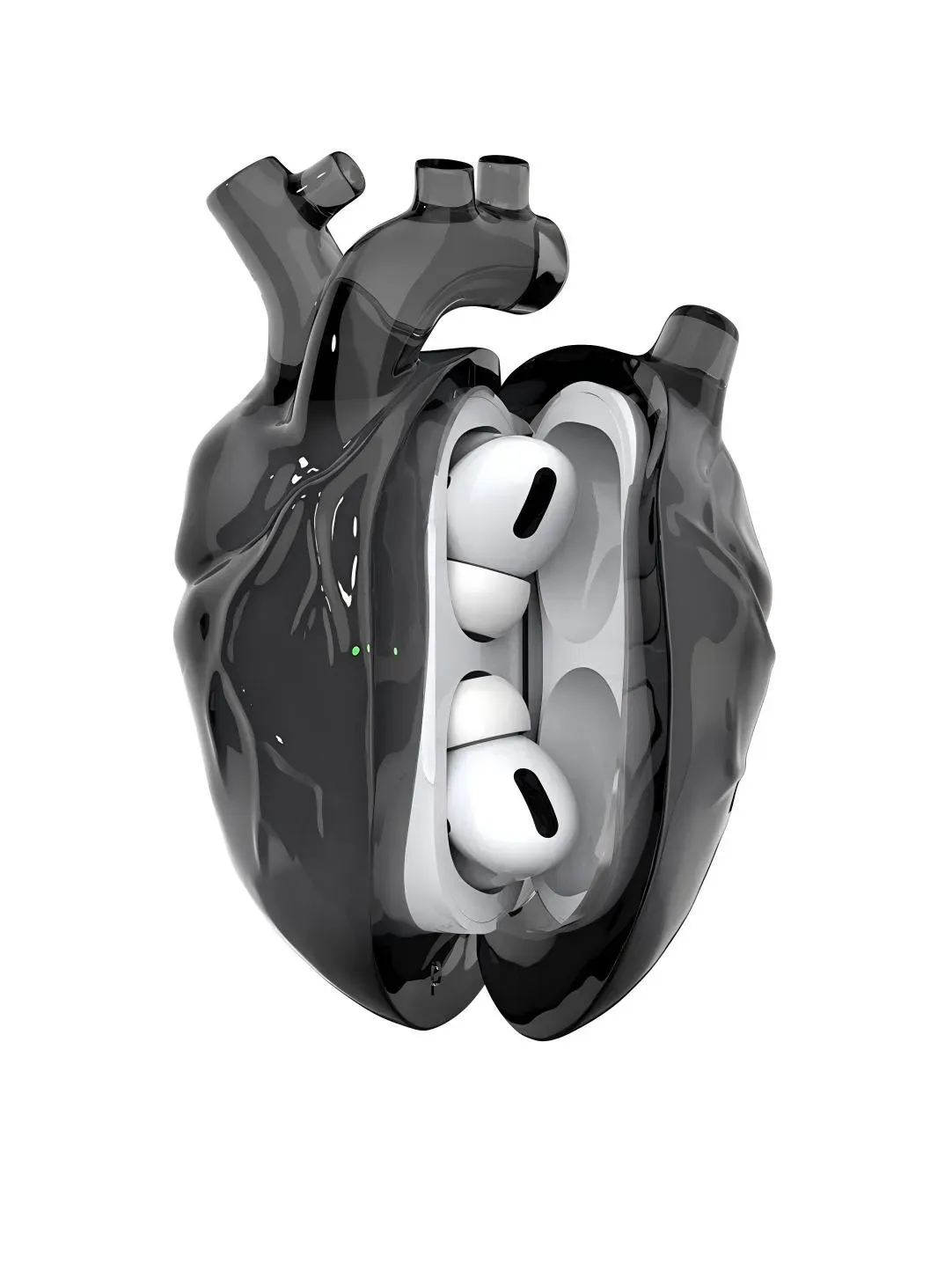XASE CASE Liquid Silicone AirPods Heart Case | Anti-Yellowing | Global Shipping