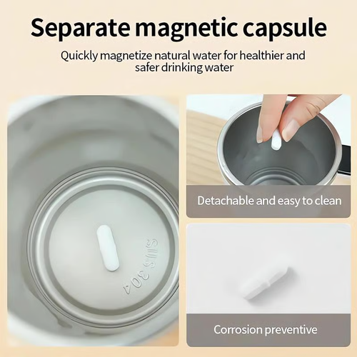 12oz Electric Magnetic Stirring Coffee Mug