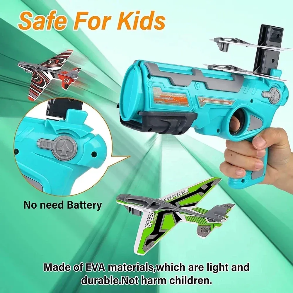 Continuous Airplane Launcher Gun