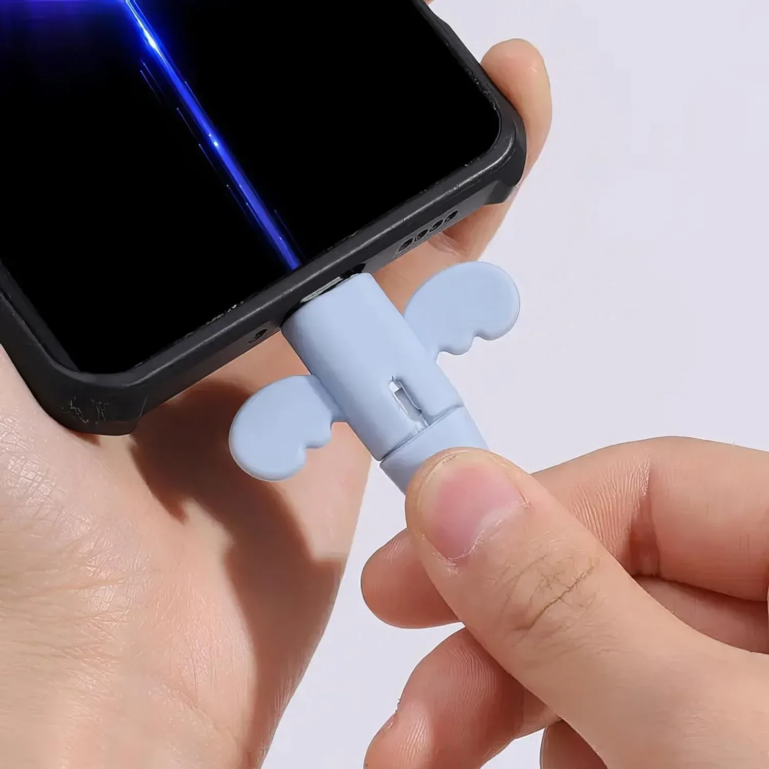 Safe - Wing Flex Cable Protector - Charging Cables | Head Phone Cables  Pack of 5