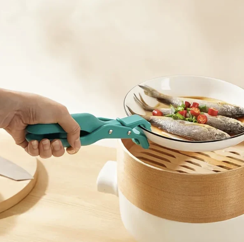 Multi-Purpose Anti-Scald Bowl Holder Clip for Kitchen
