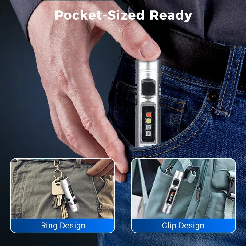 💥Multi-Functional Aluminum Alloy Mini Flashlight✨