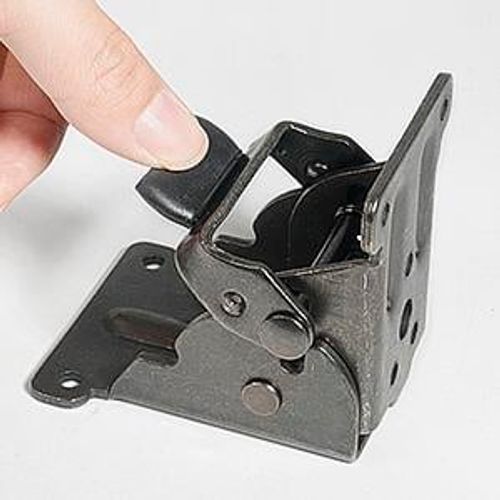 Heavy-Duty Folding Table Leg Brackets with Self-Locking Hinges