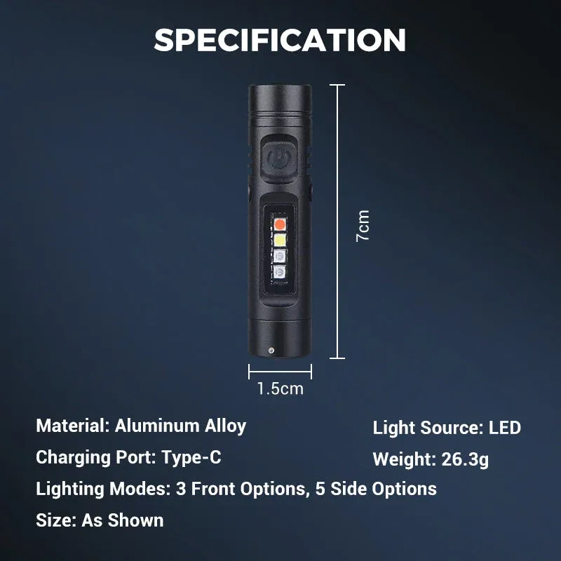 💥Multi-Functional Aluminum Alloy Mini Flashlight✨