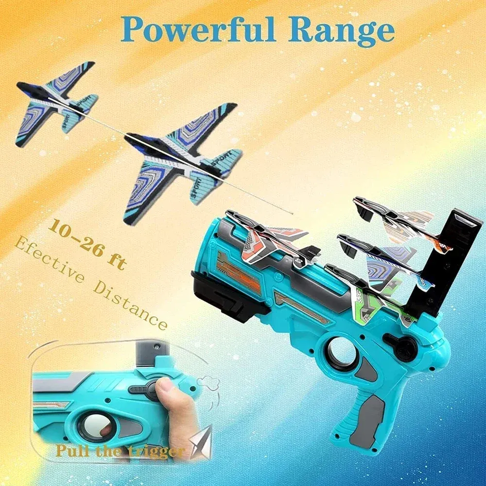 Continuous Airplane Launcher Gun