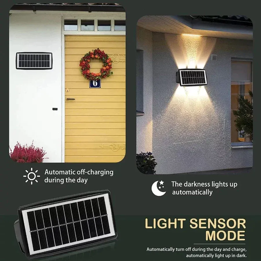 Aesthetic Wall Solar Light - Value Pack