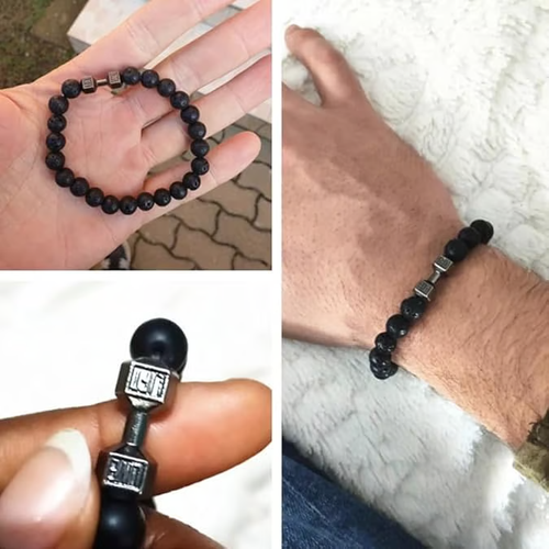 🔥Dumbbell Fitness Bracelet, The Symbol Of Fitness Enthusiasts!
