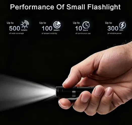 💥Multi-Functional Aluminum Alloy Mini Flashlight✨