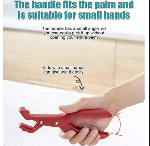 Multi-Purpose Anti-Scald Bowl Holder Clip for Kitchen