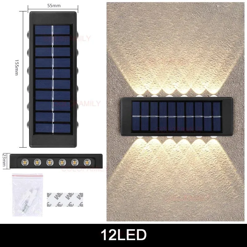 Aesthetic Wall Solar Light - Value Pack