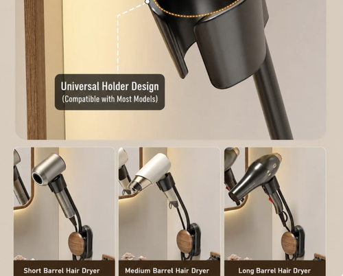 Wall Mounted Dryer Holder
