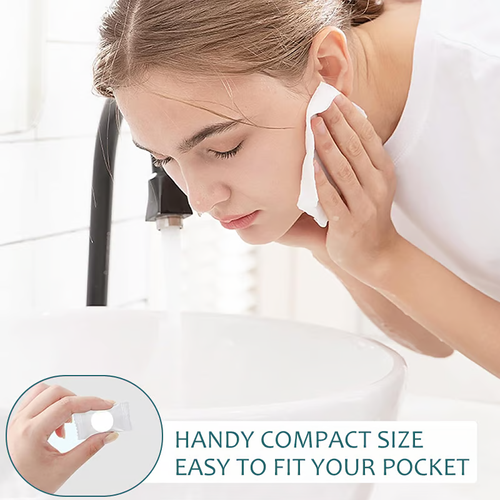 Disposable compressed towels, 80 pieces per pack