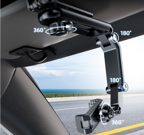 Universal direct-view car multi-function mobile phone holder