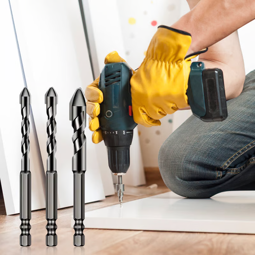 High strength eccentric drill bit