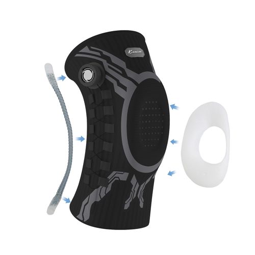 Smart Knee Brace Adjustable Compression with Mechanical Knob - for Stability & Pain Relief & Sports &Daily Use