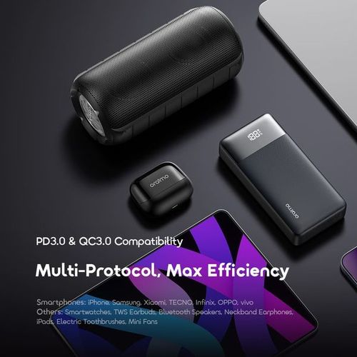 oraimo PowerNova Q21 20000mAh 22,5W Banque d'alimentation