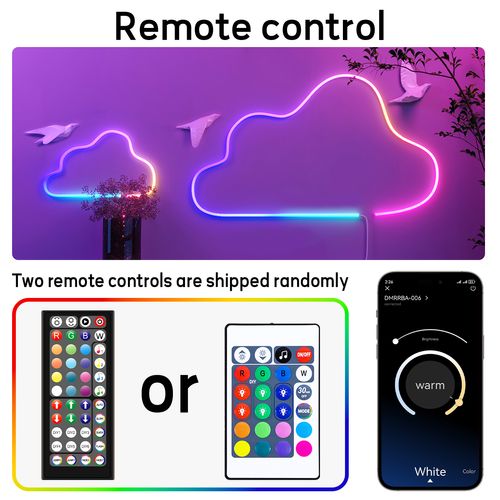 15M RGB LED Strip Lights - APP Remote, Music Sync
